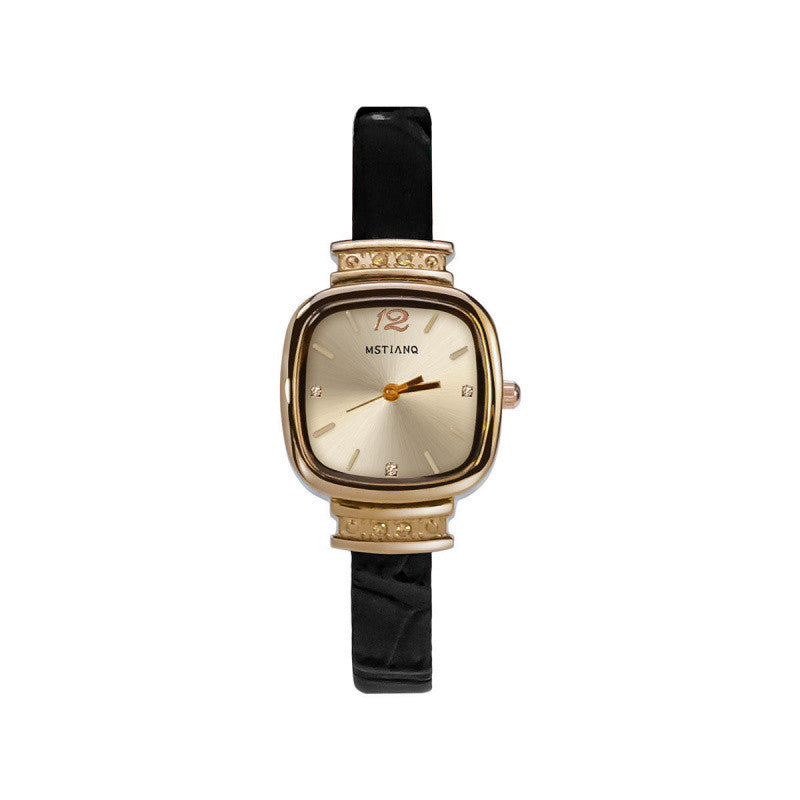 Retro Minimal Square Women's Watch