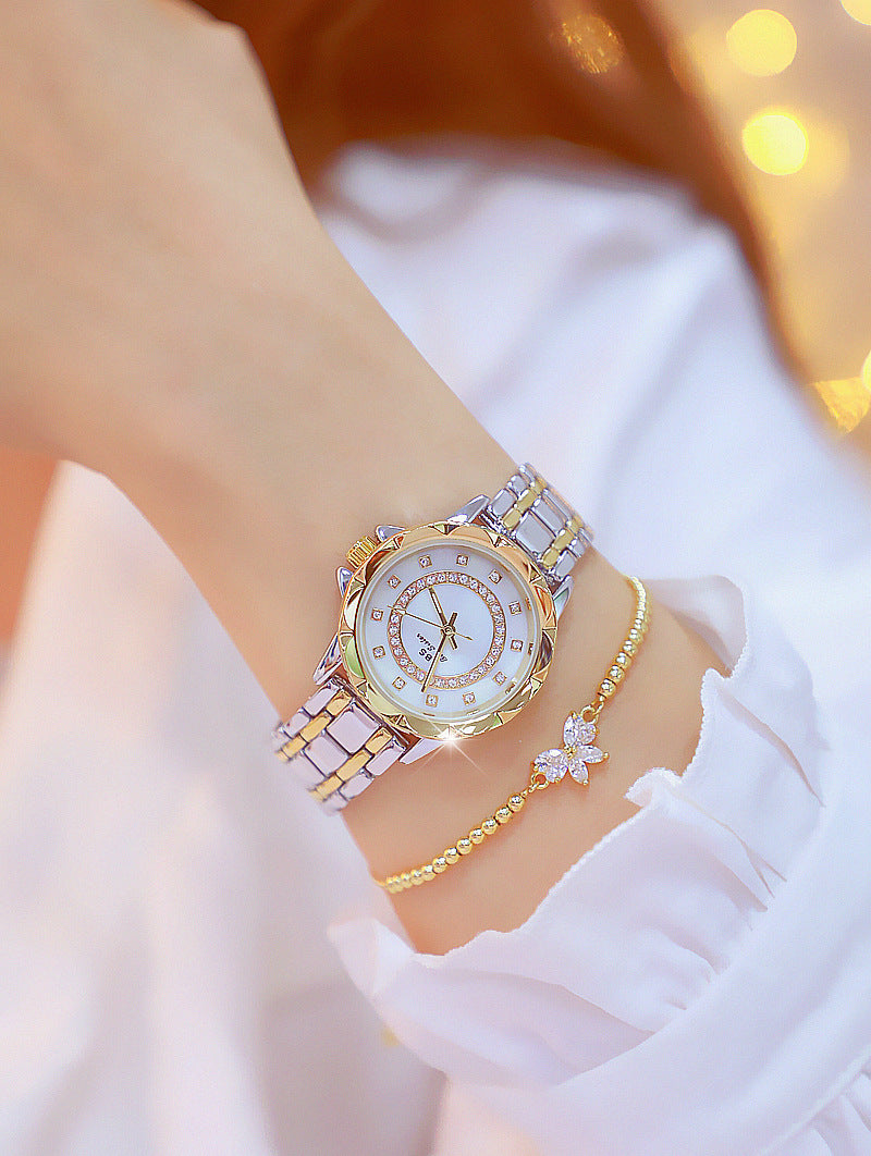 Luxury Diamond Link Women’s Watch