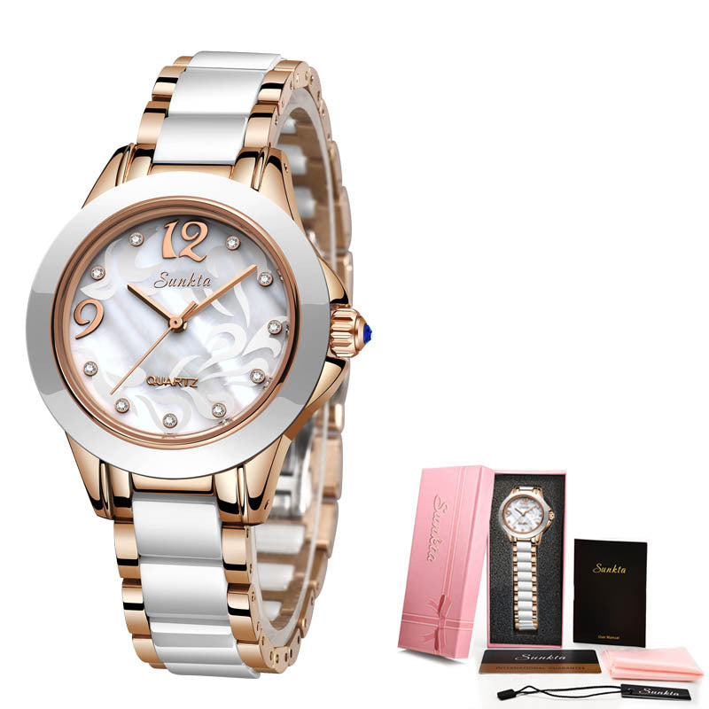 Luxury Ceramic Women's Watch
