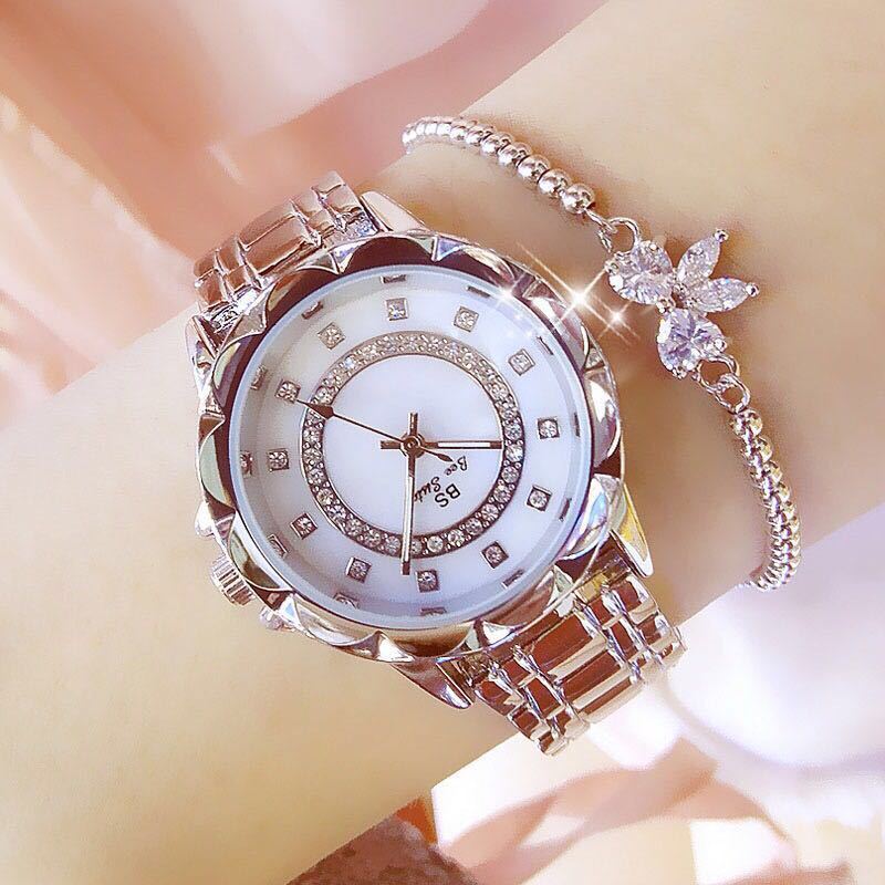 Luxury Diamond Link Women’s Watch