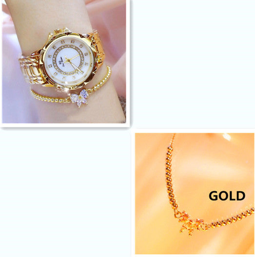 Luxury Diamond Link Women’s Watch