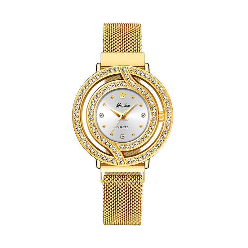 Milano Magnetic Mesh Strap Watch