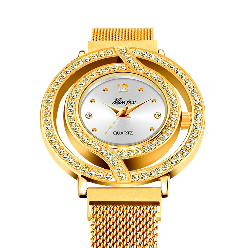 Milano Magnetic Mesh Strap Watch