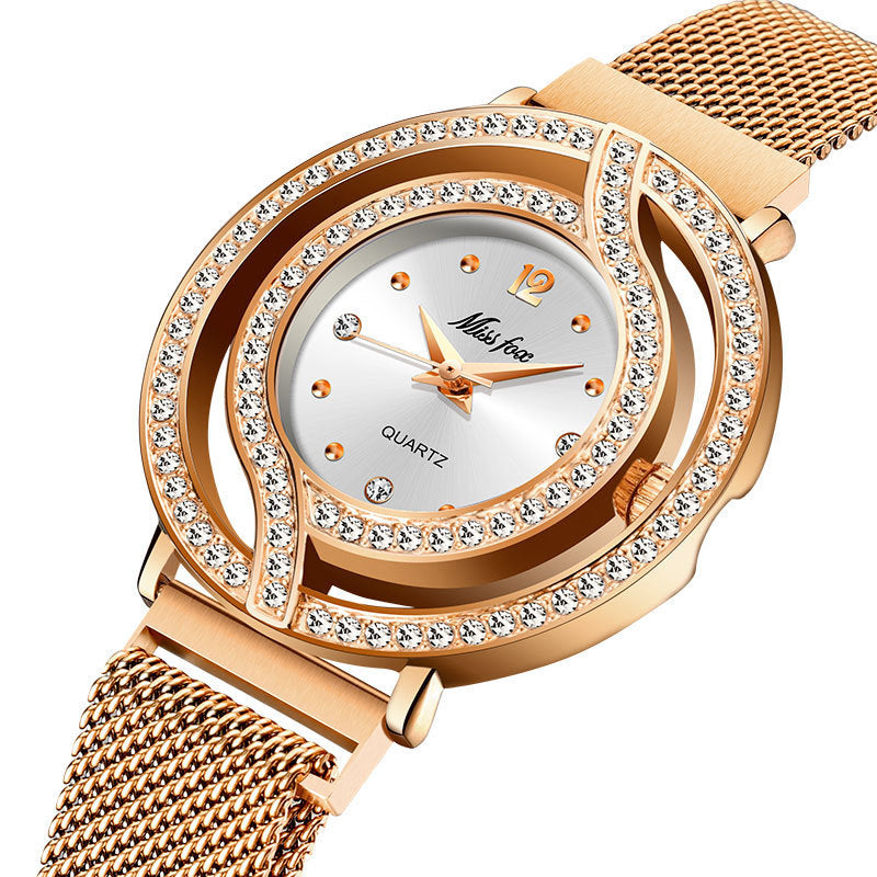Milano Magnetic Mesh Strap Watch