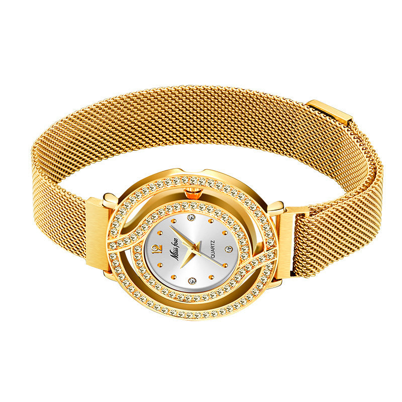 Milano Magnetic Mesh Strap Watch