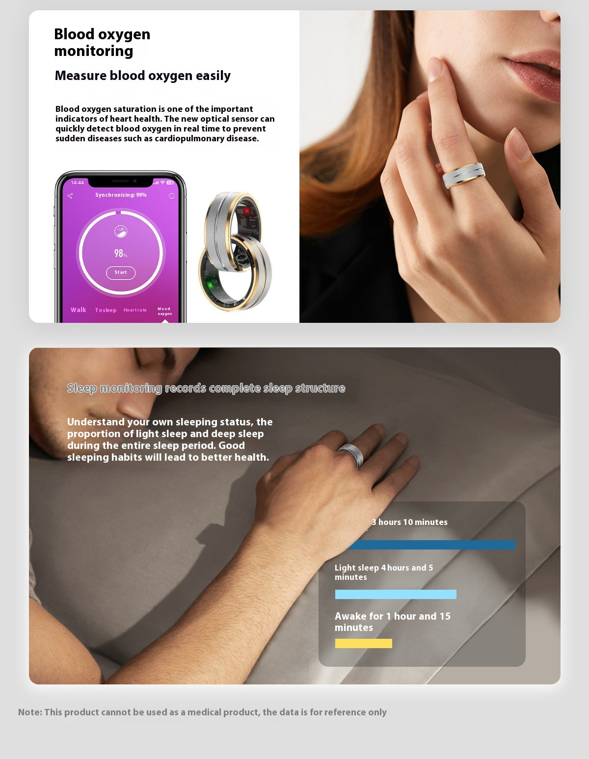 Health Monitoring Smart Rings