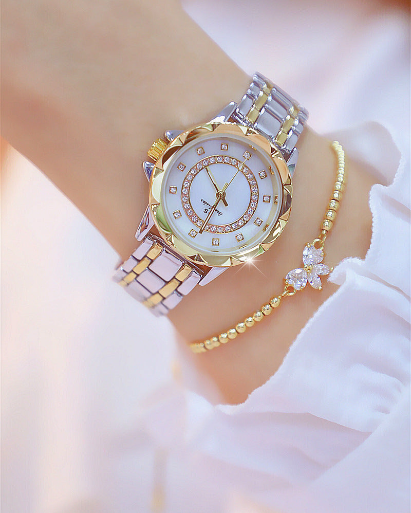 Luxury Diamond Link Women’s Watch