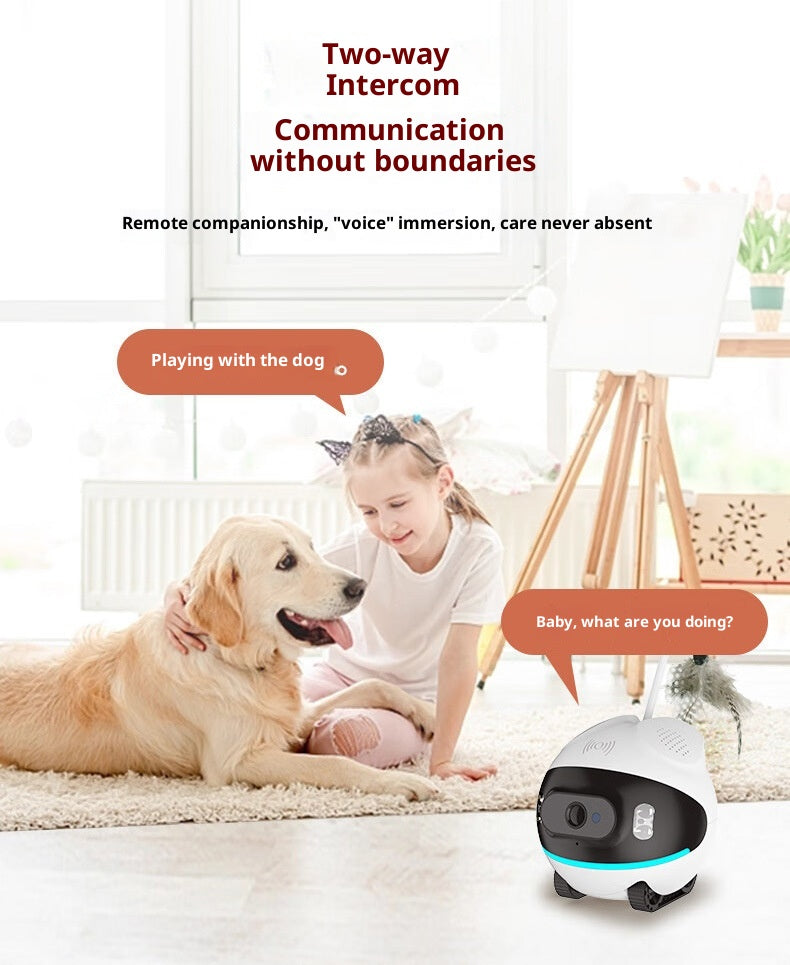 Smart Pet Wireless WiFi Home Funny Dogs And Cats HD Video Monitor 4G Camera