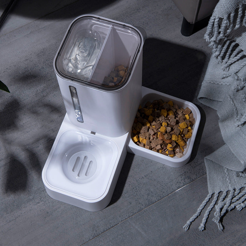 Automatic Double Bowl Pet Water Feeder