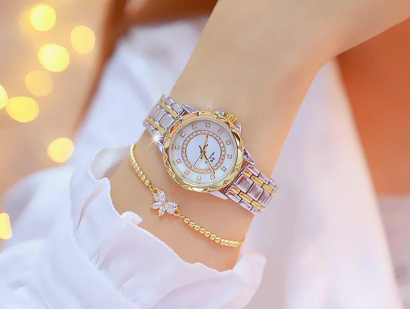 Luxury Diamond Link Women’s Watch