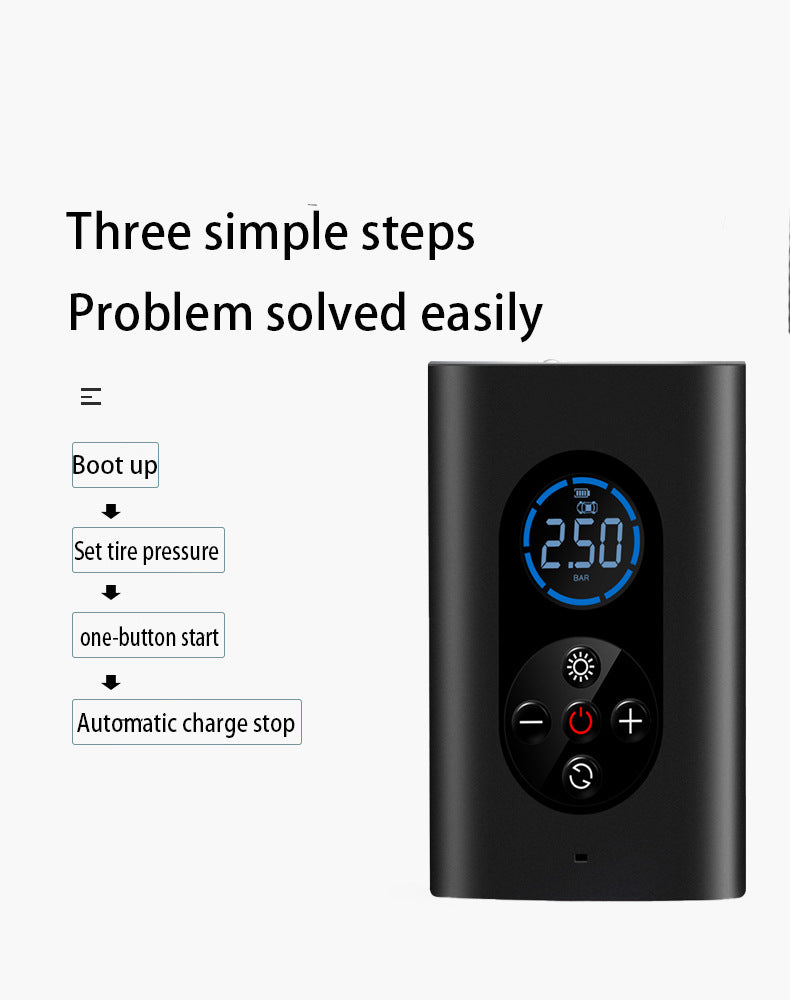 Smart Wireless Car Air Pump