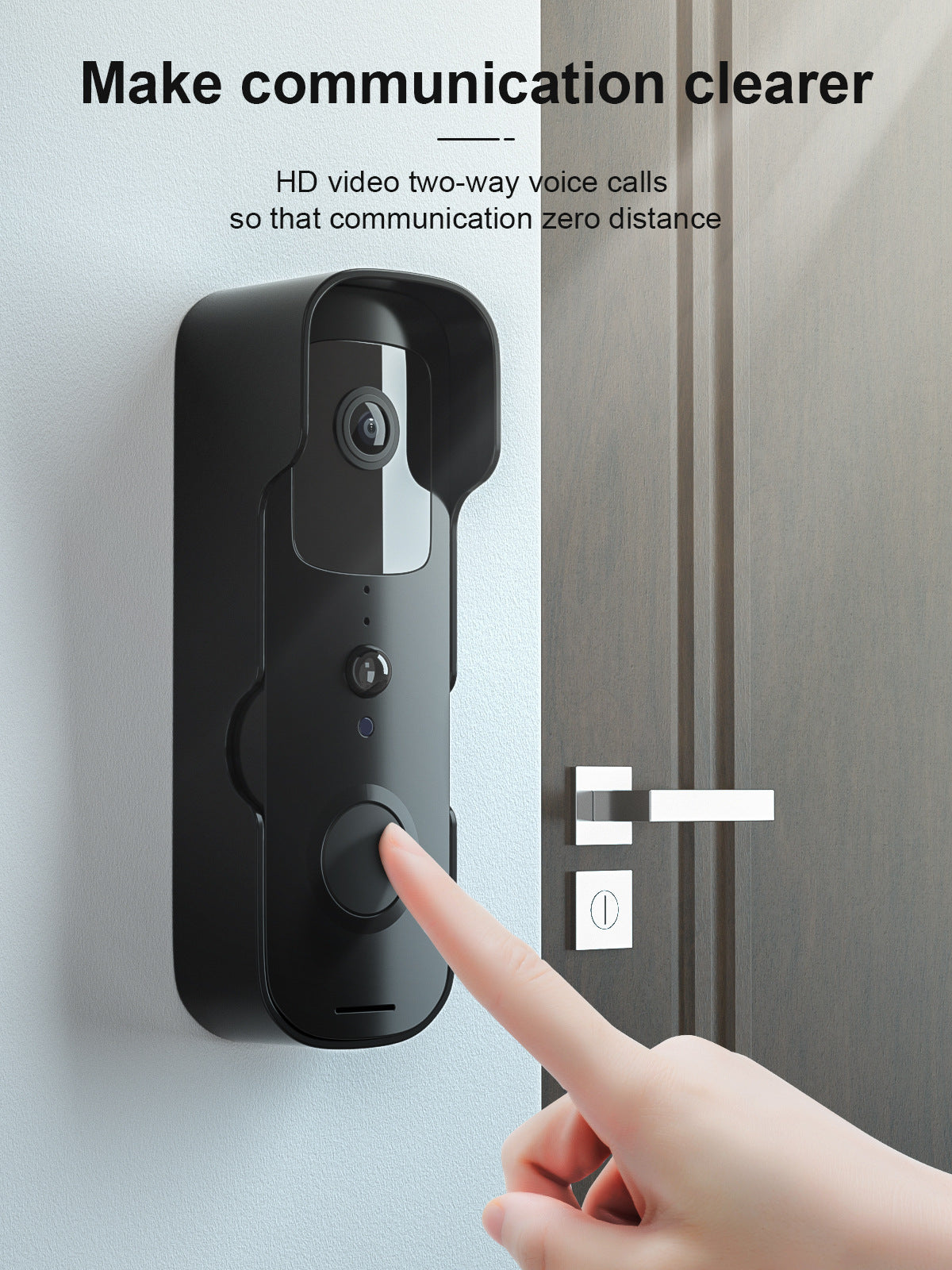 Smart Video Doorbell with WiFi & Mobile Monitoring